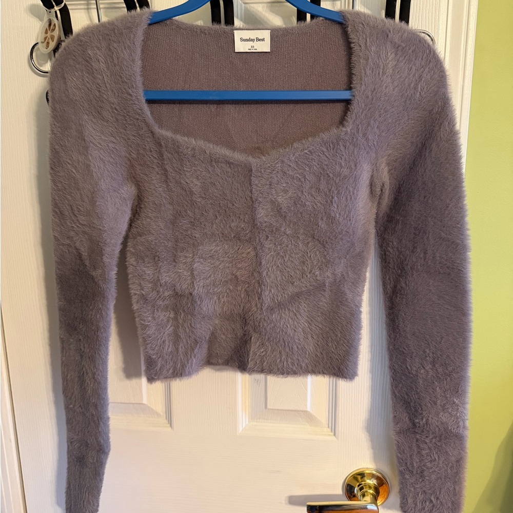 Sunday Best Women's Soft Lavender Sweater